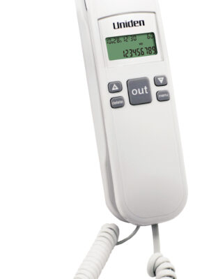 Uniden AS7103 Trimline with CID Telephone White